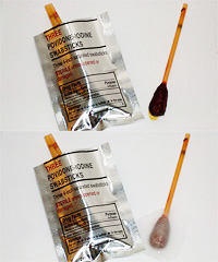 povidone stain removal Removing Povidone stains from medical simulation equipment